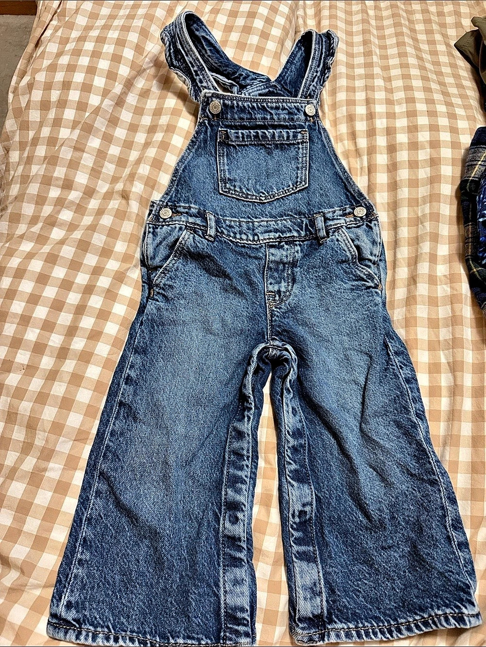 Gap Girls Denim Overalls Blue Size 3 Years